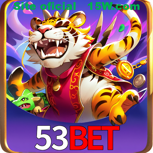 Imagem promocional da 53bet mostrando a plataforma e suas vantagens